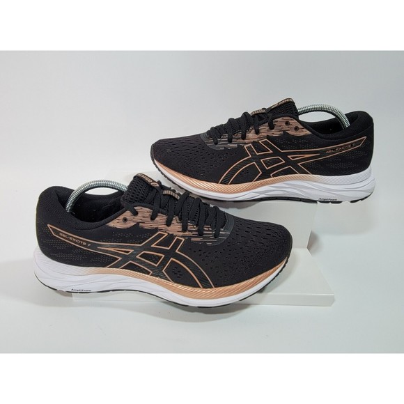 Asics Gel Excite 7 Womens Black Running Shoes Sneakers 1012A562 Size 11.5 - Picture 3 of 9